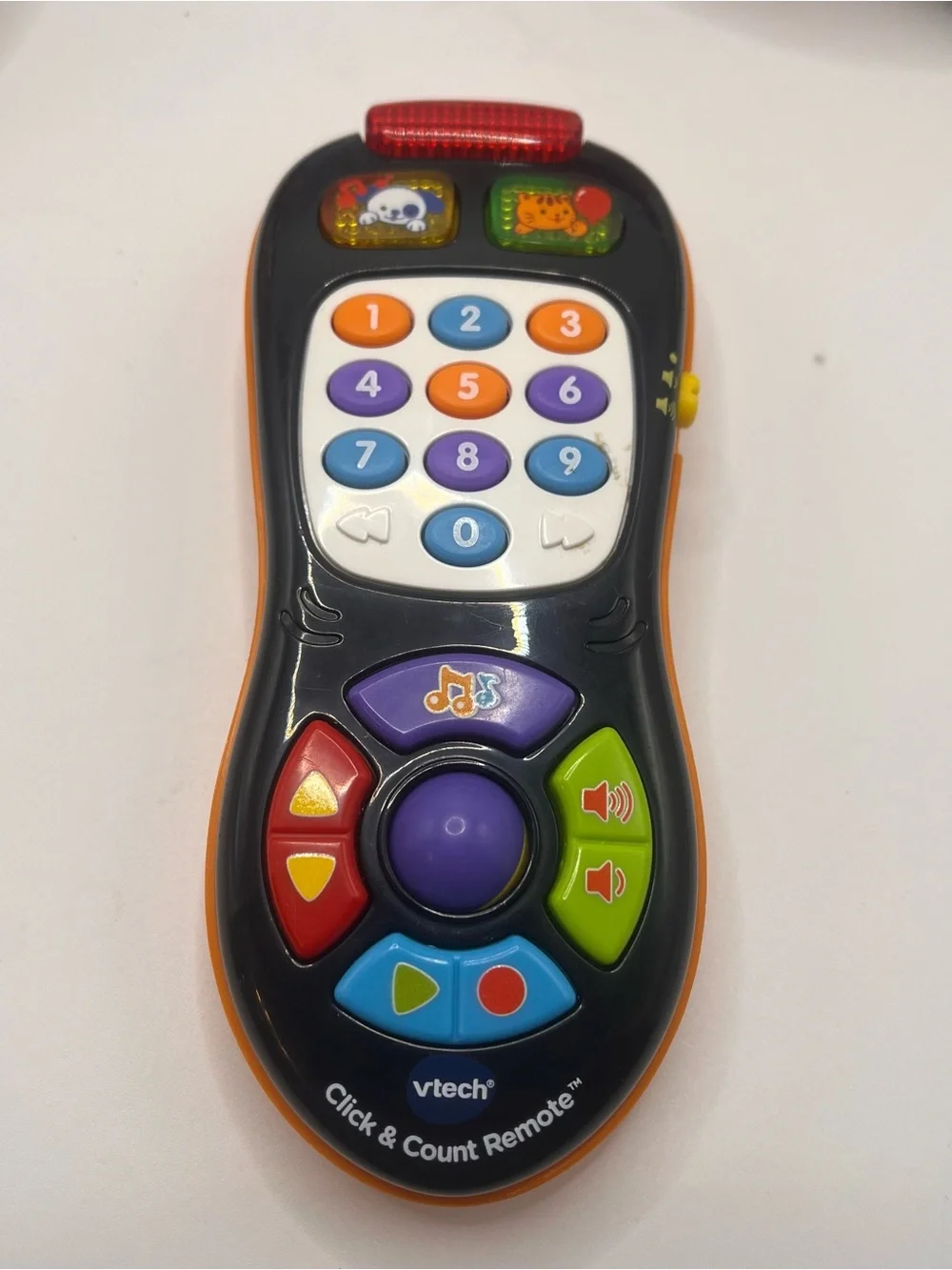 V-Tech Electronic Toddler Baby Toy Lot Phone Lady Bug Steering Wheel Light Sound